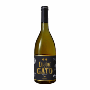Botella de vino blanco Cojón de Gato Godello D.O. Valdeorras 75 cl