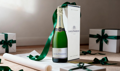 Louis Perdrier Brut Excellence con estuche regalo – espumoso francés elegante