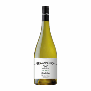 Botella de vino blanco El Tramposo La Bizca Godello D.O. Valdeorras 75 cl