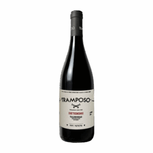 Botella de vino tinto El Tramposo Sietededos Mencía D.O. Valdeorras 75 cl